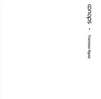 Francisco López - conops